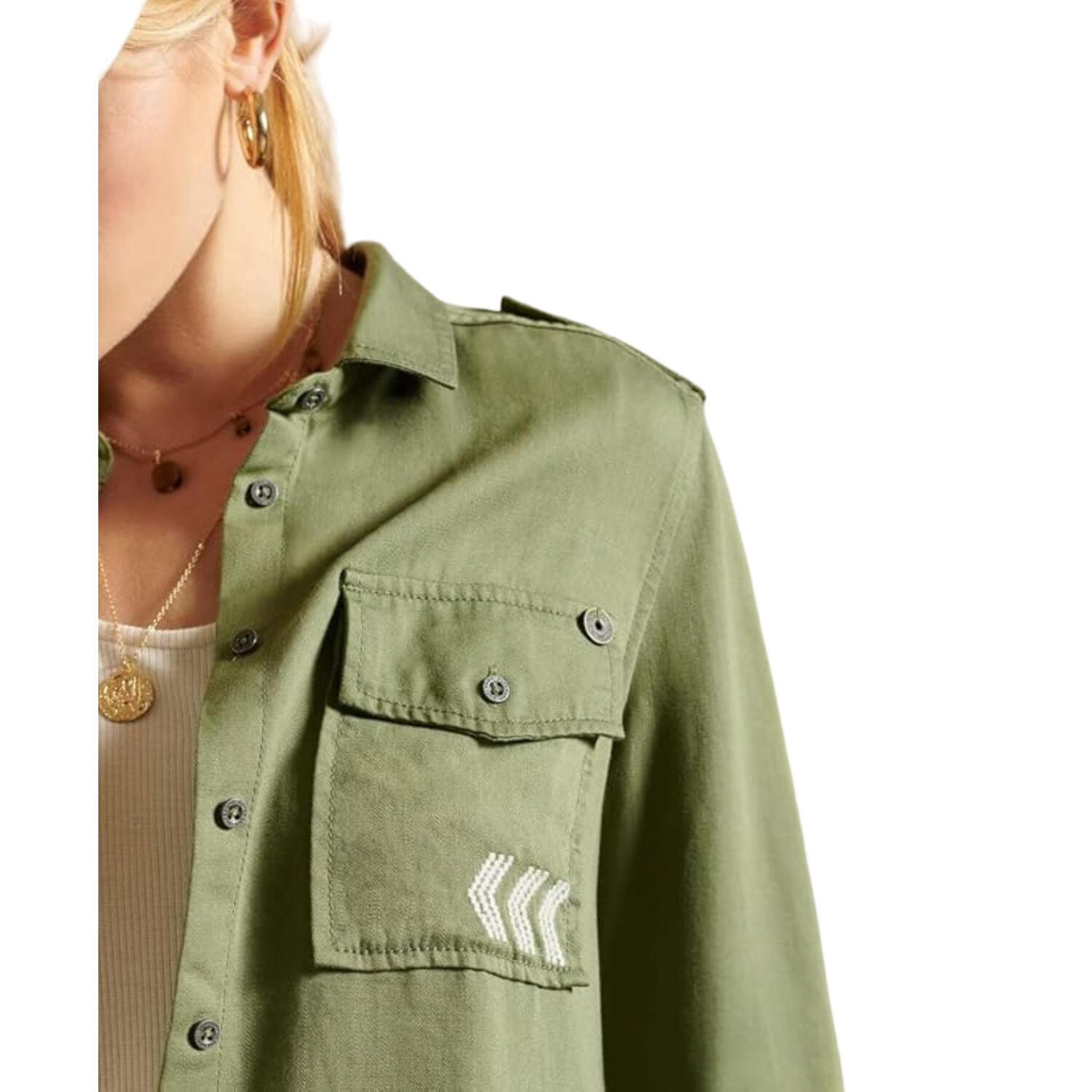 Damesoverhemd SuperDry Military 3/5
