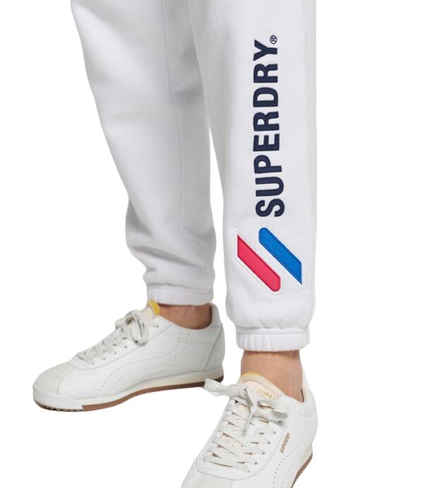 Spodnie turystyczne damskie Superdry Code Applique dresowe