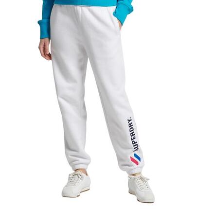 Spodnie turystyczne damskie Superdry Code Applique dresowe