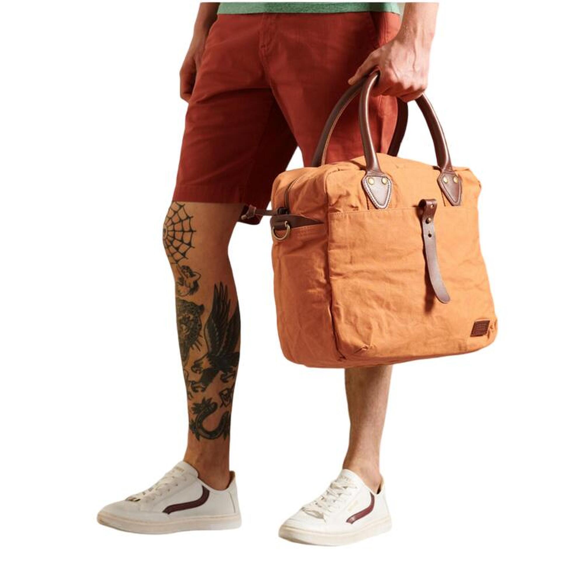 Superdry - Superdry Military Laptop Sports Bag - Sac De Voyage - Orange - 17 L - Decathlon