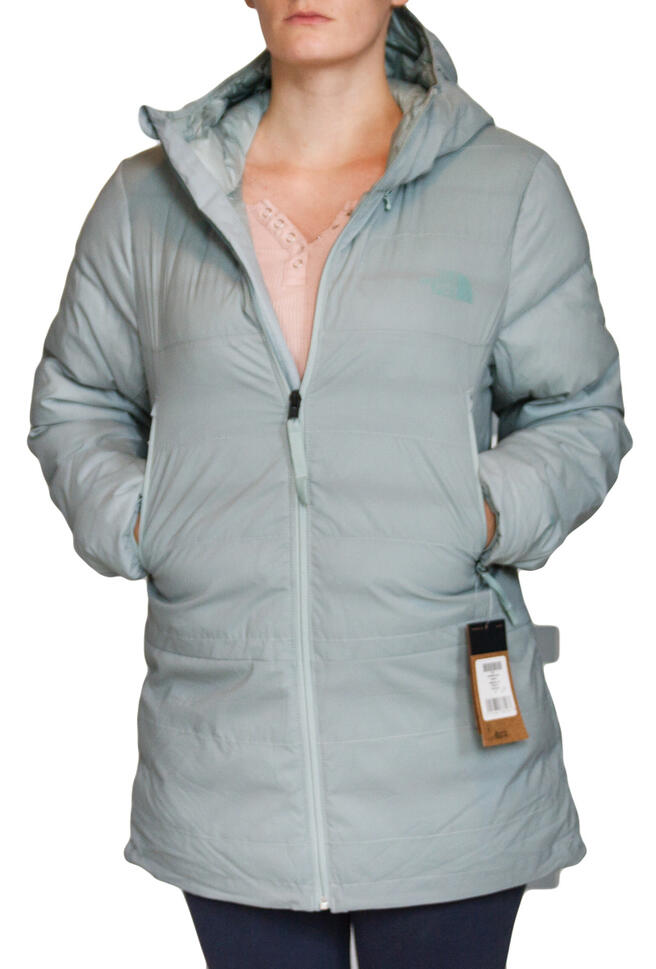 Kurtka turystyczna damska The North Face W 5050 zimowa pikowana szara