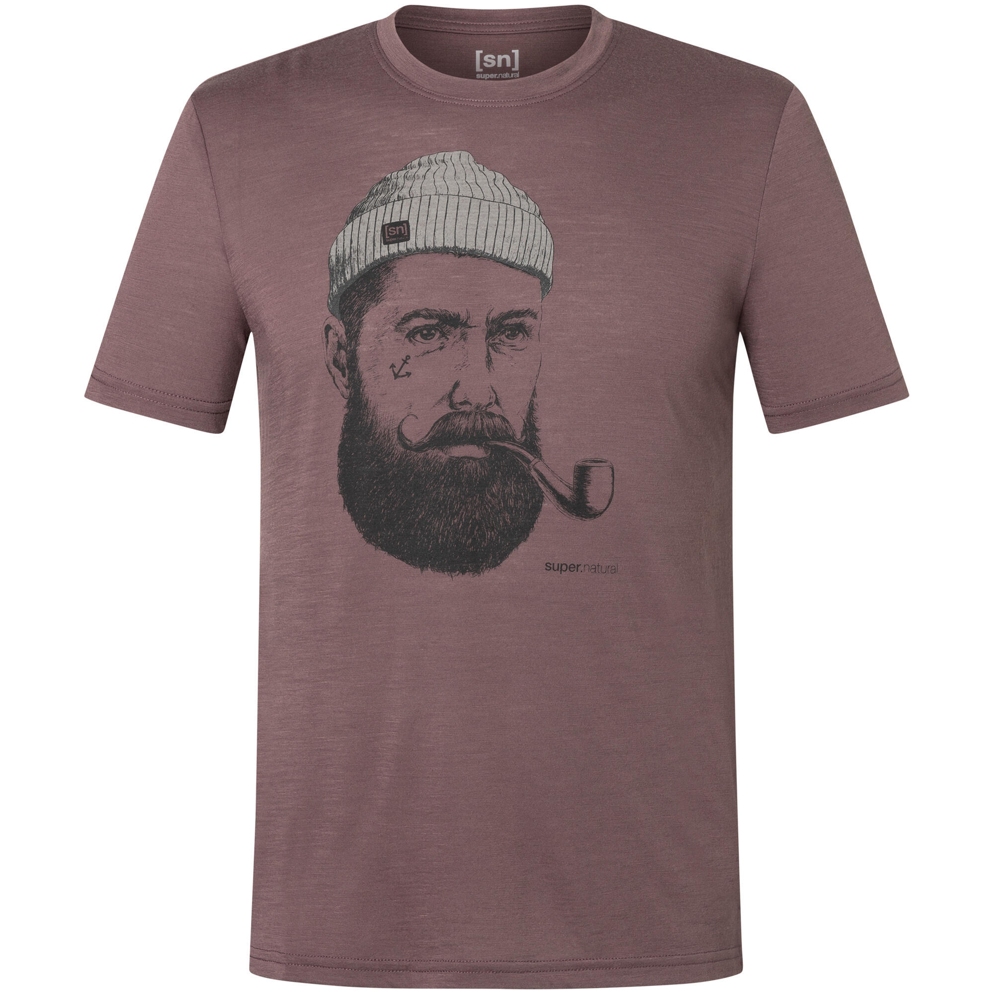 Koszulka z krótkim rękawem męska SUPER.NATURAL M SN Sailor Tee 3/4