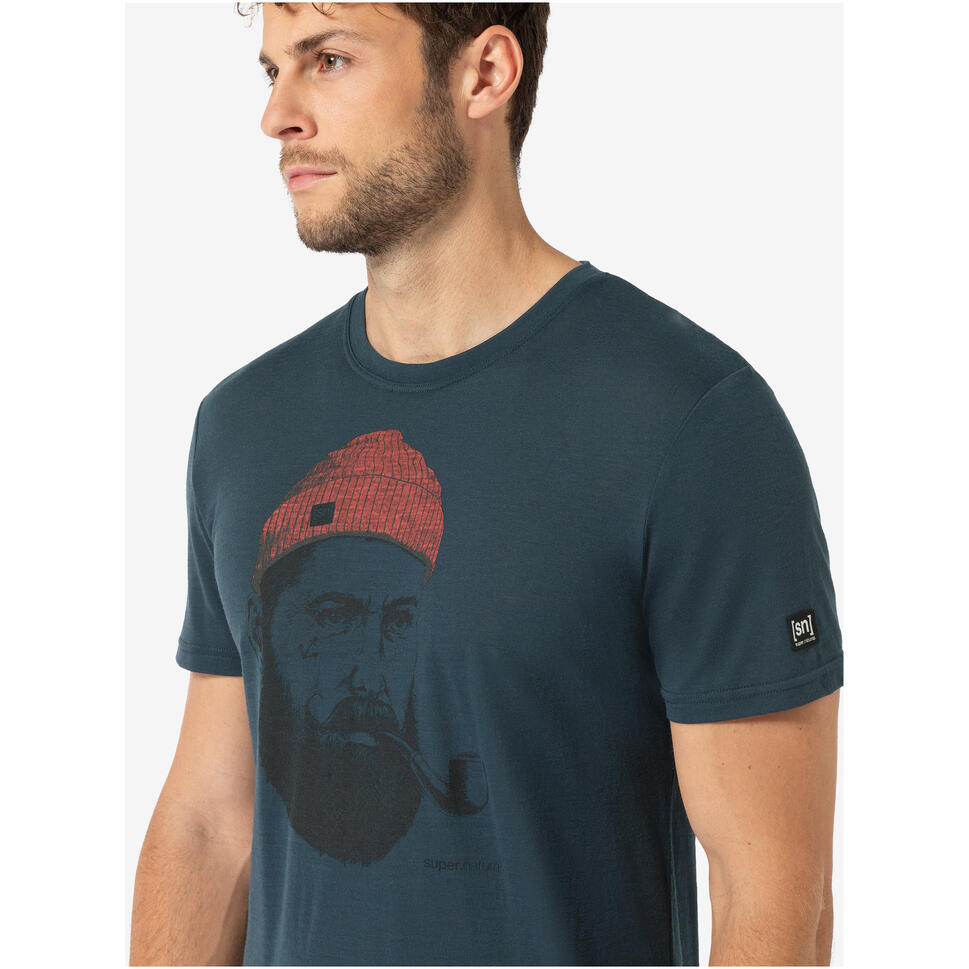 Koszulka z krótkim rękawkiem męska SUPER.NATURAL SN Sailor Tee