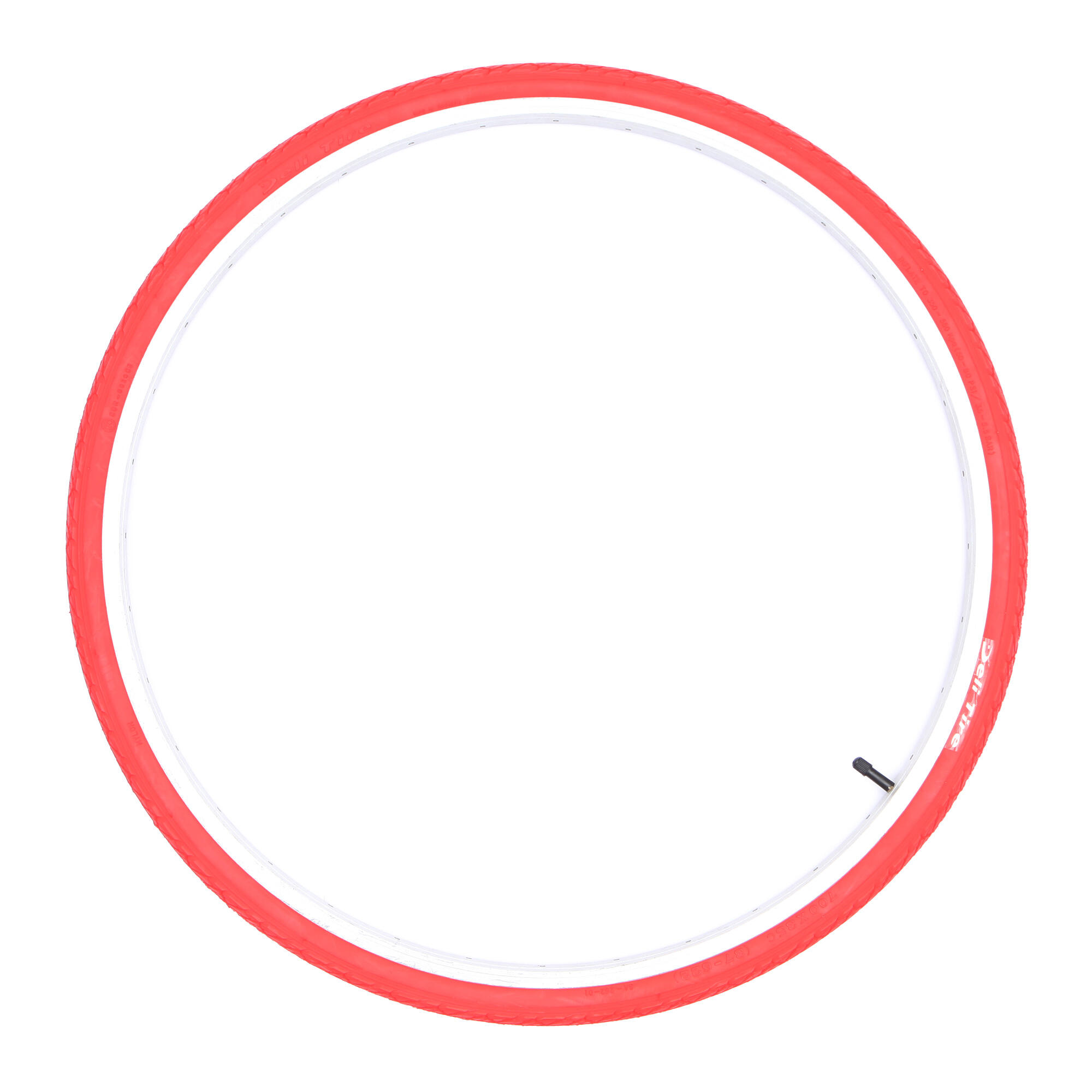 Pneumatico Deli Tire SA-262 700X35C Rosso per biciclette urbane 3/3