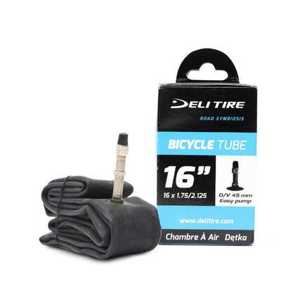 Dętka 16X1.75/2.125 DV 45MM BOX DELI