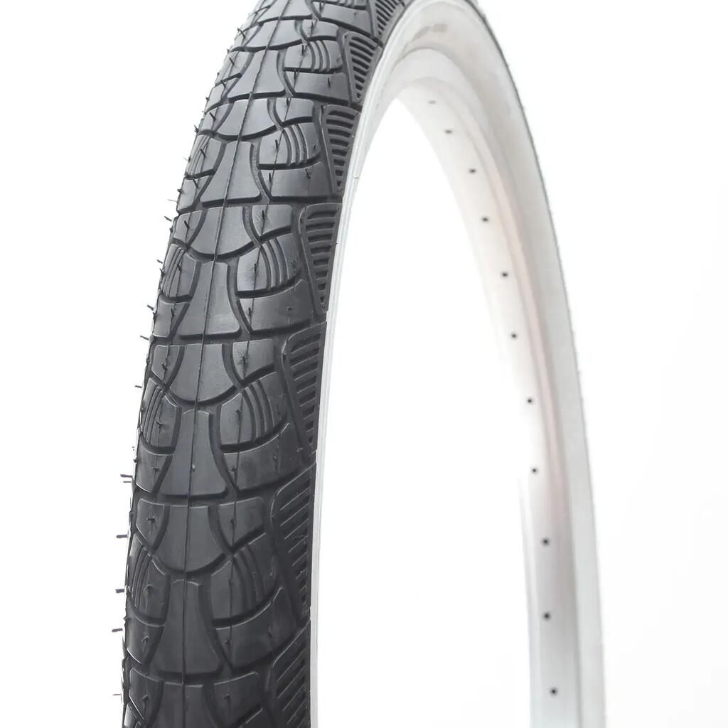 DELI TIRE SA‑238 24×2.125 black‑and‑white bicycle tyre