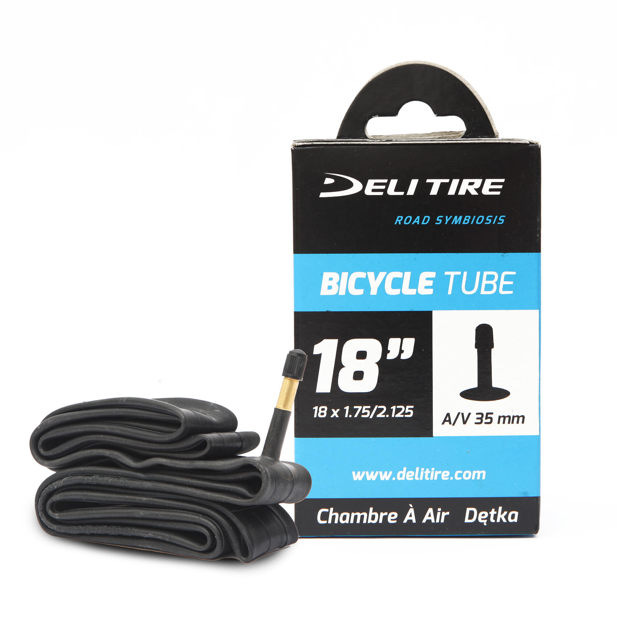 DELIZIA Duše 18X1.75/2.125 AV BOX DELI