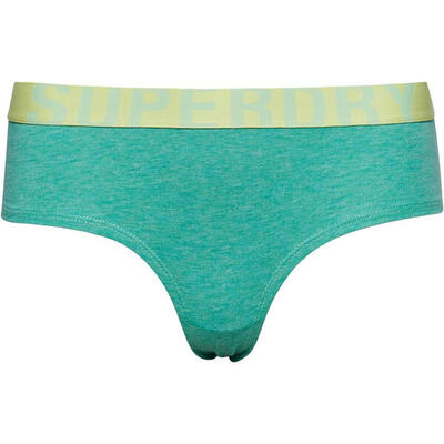 Calzoncillos hipster con logo grande Superdry para mujer
