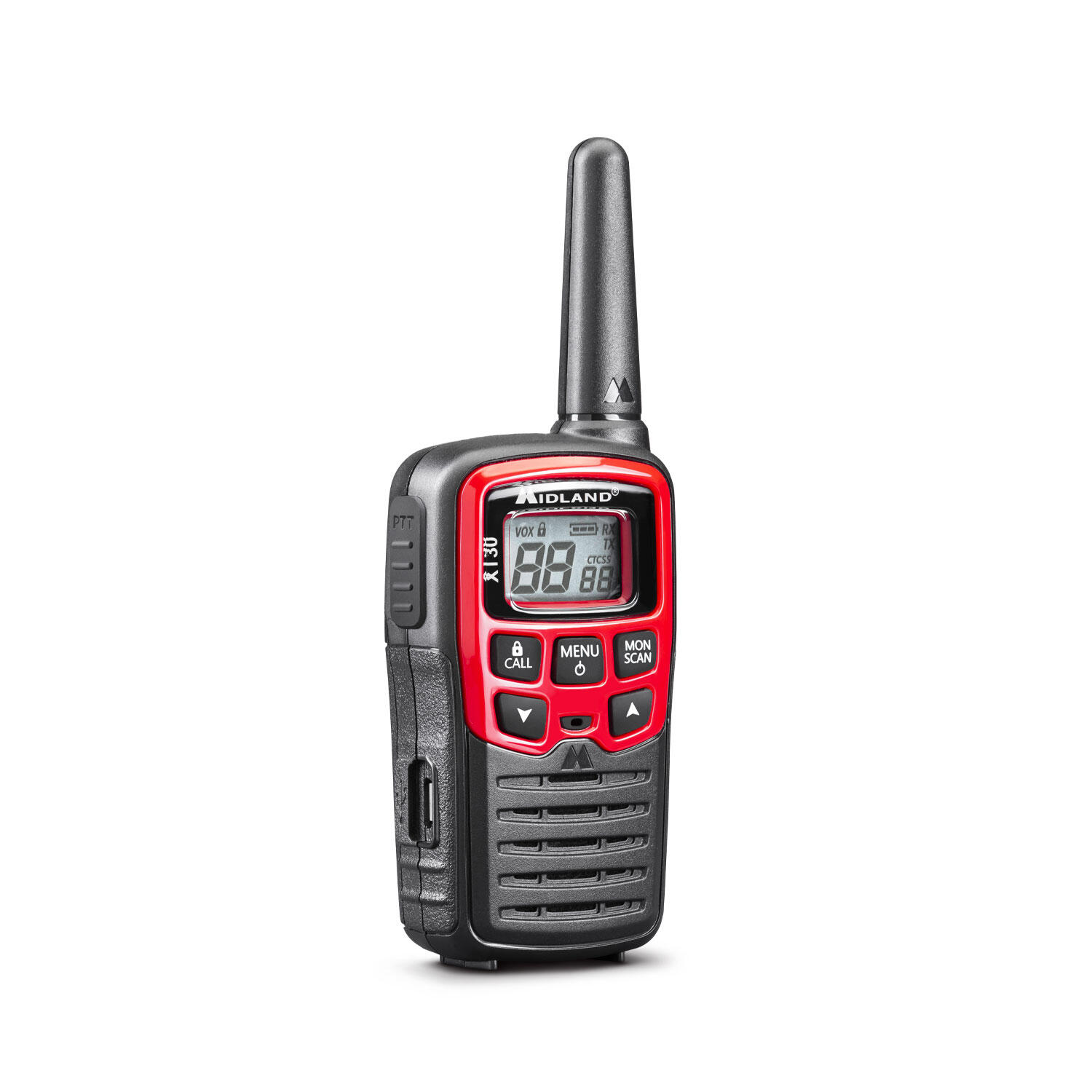 Walky Talky General Sports Unisex C1478 Nero/Rosso 6/7