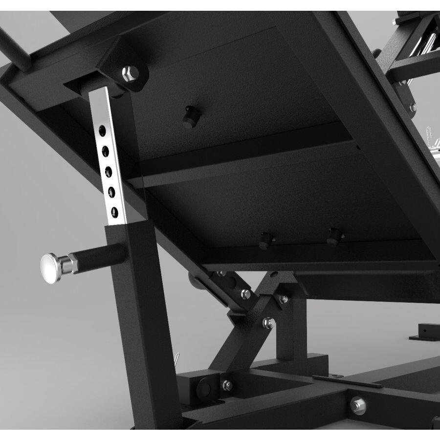 Presse à jambes et hack squat HSX-3000 4/7