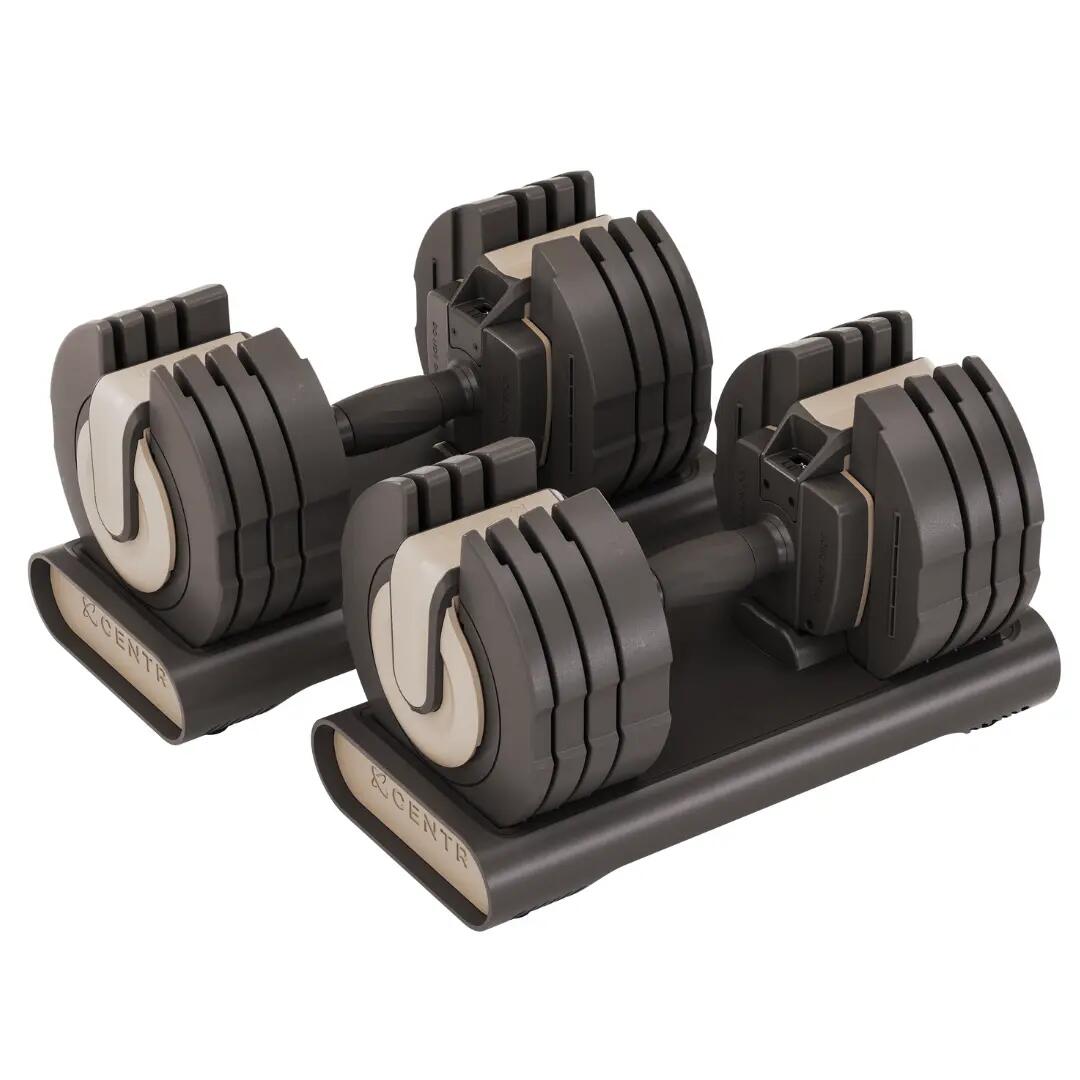 CENTR Smart Stack 50 Verstelbare Dumbbells - 2 x 22,5 kg