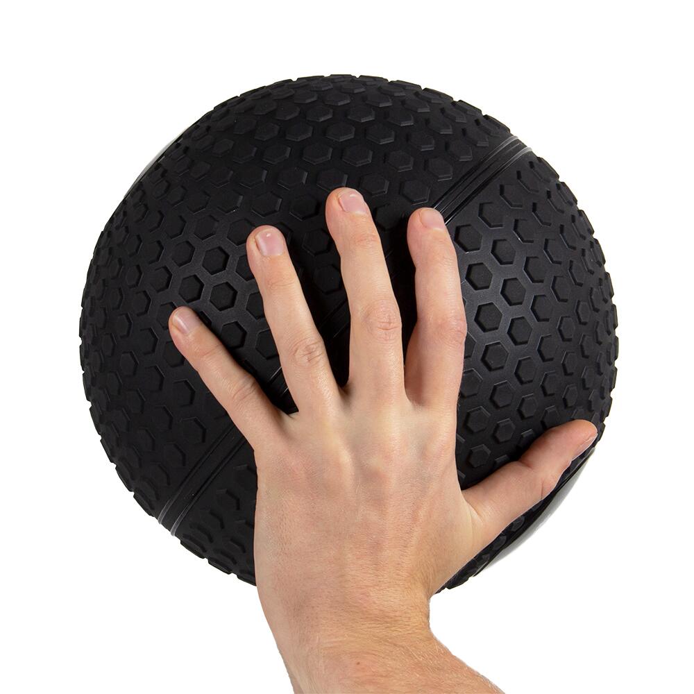Slam Ball - Fitness Ball  - Schwarz - 3 kg 5/7
