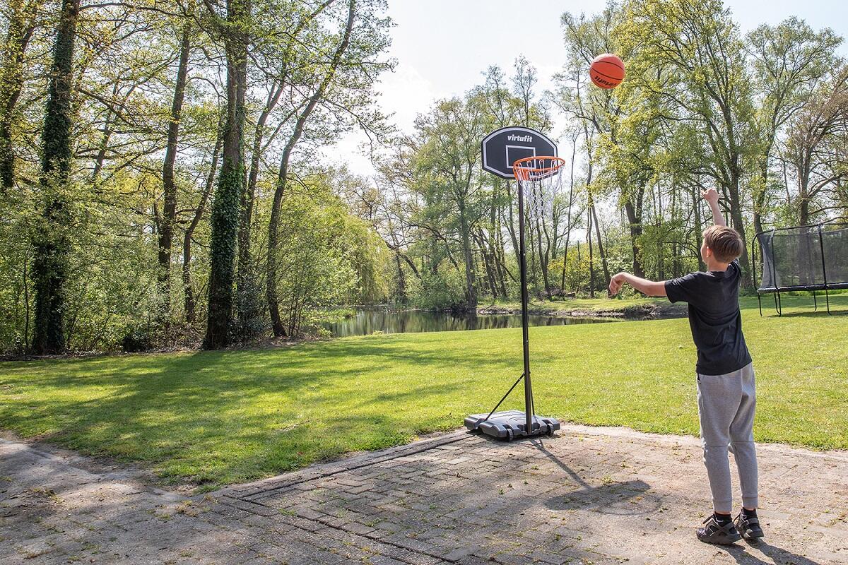 Verstelbare Basketbalpaal - 170 tot 215 cm met Bal en Pomp 6/8