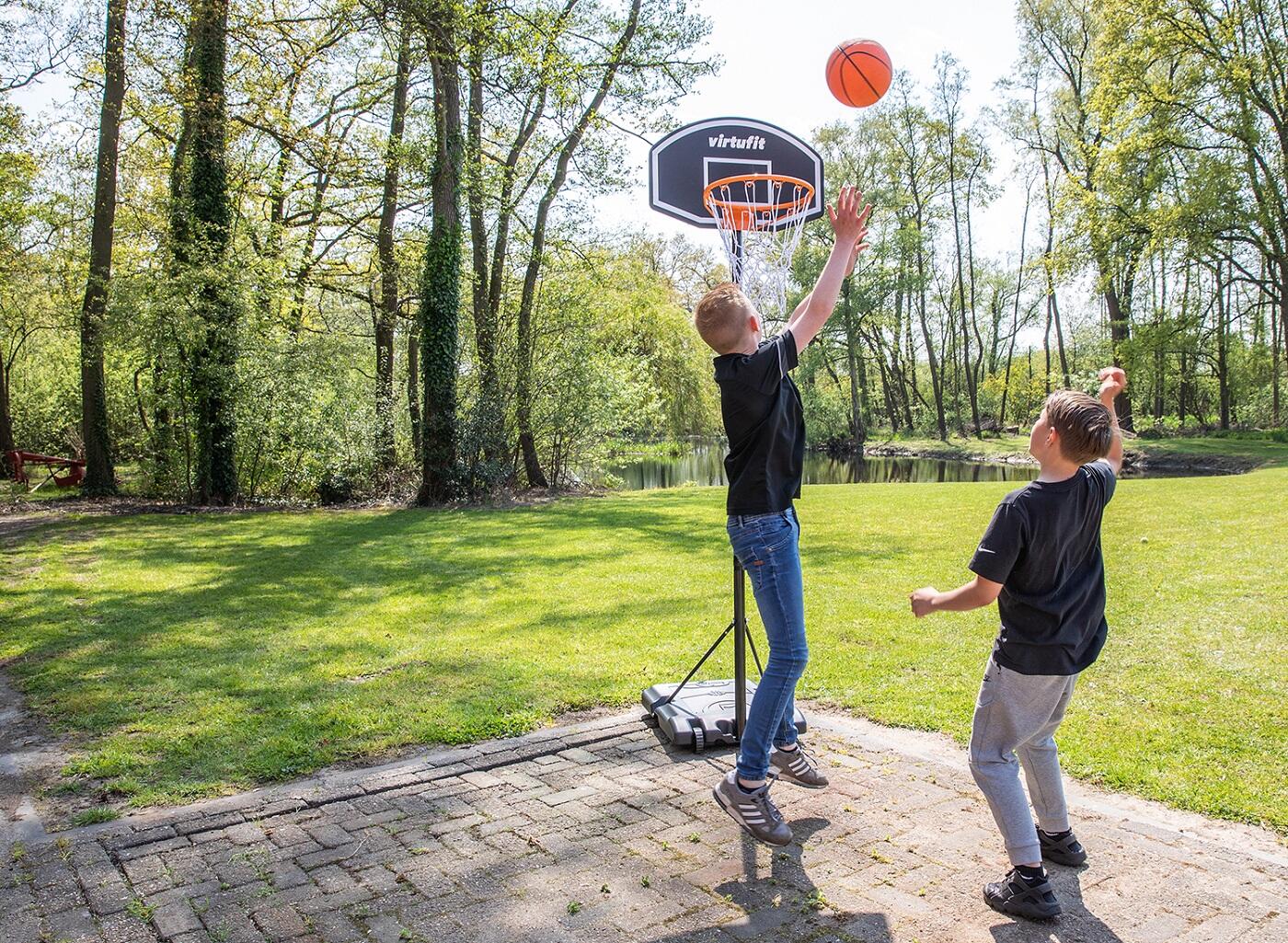 Verstelbare Basketbalpaal - 170 tot 215 cm met Bal en Pomp 7/8