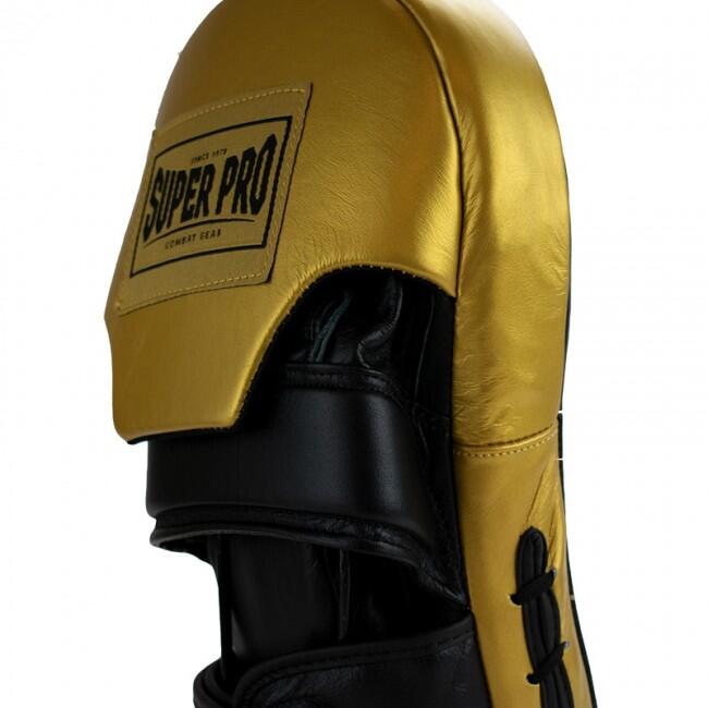 Pattes d'ours boxe - Cuir - Extra long - Noir/Or