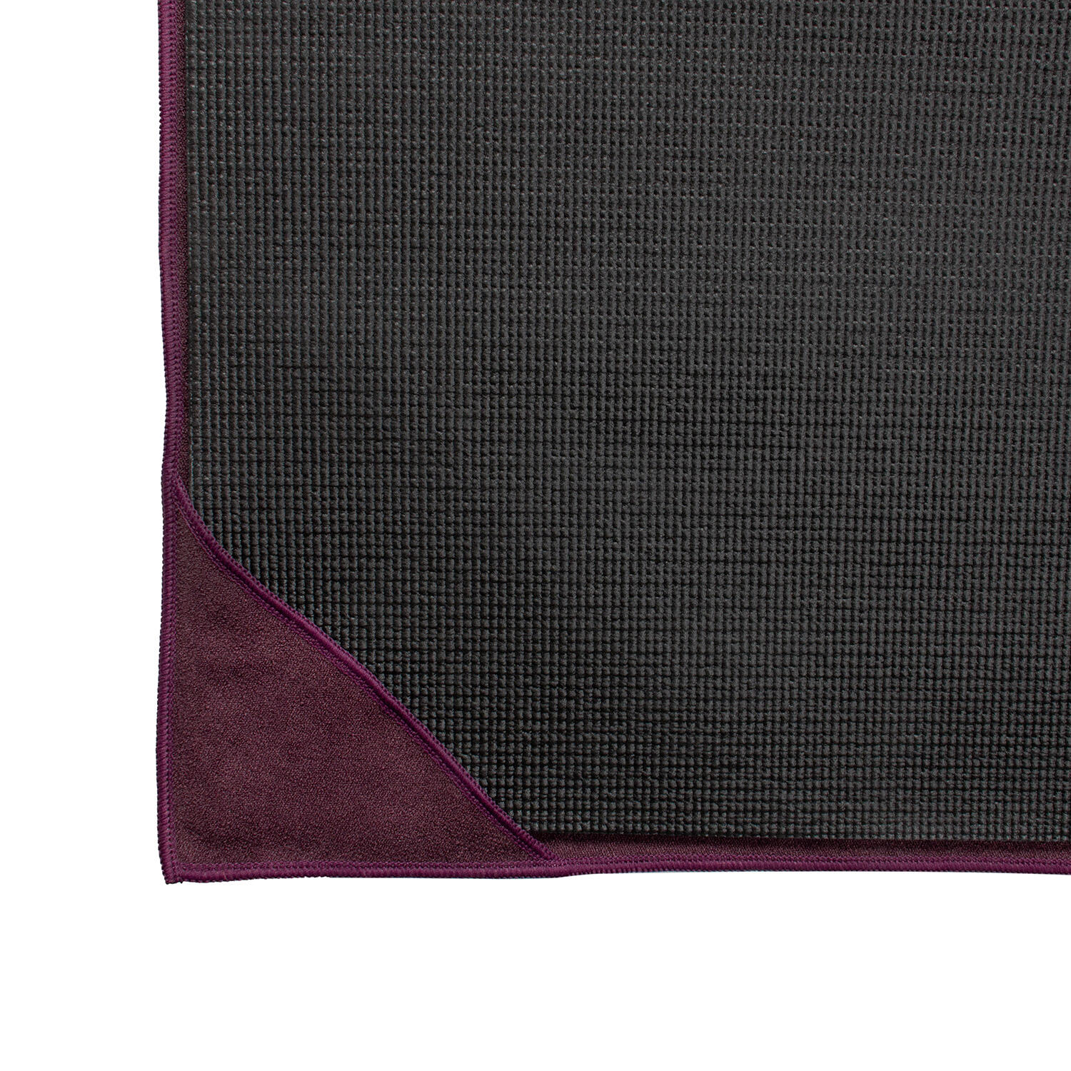 Premium Yoga Mat Handdoek - Anti-slip - 183 x 61 cm - Mulberry 7/7