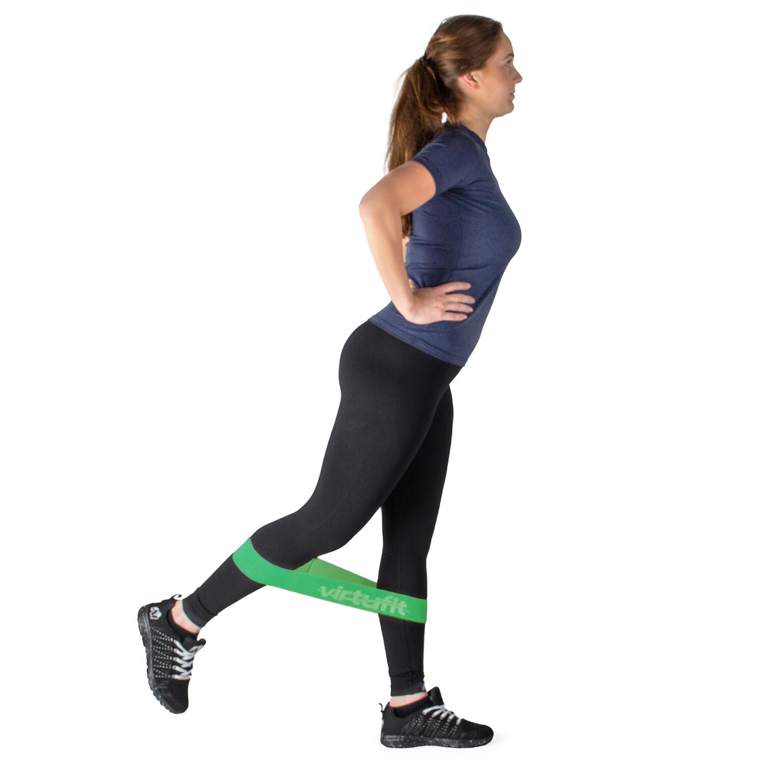 Mini Fascia di Resistenza - Cotone - Verde - Medium 7/7