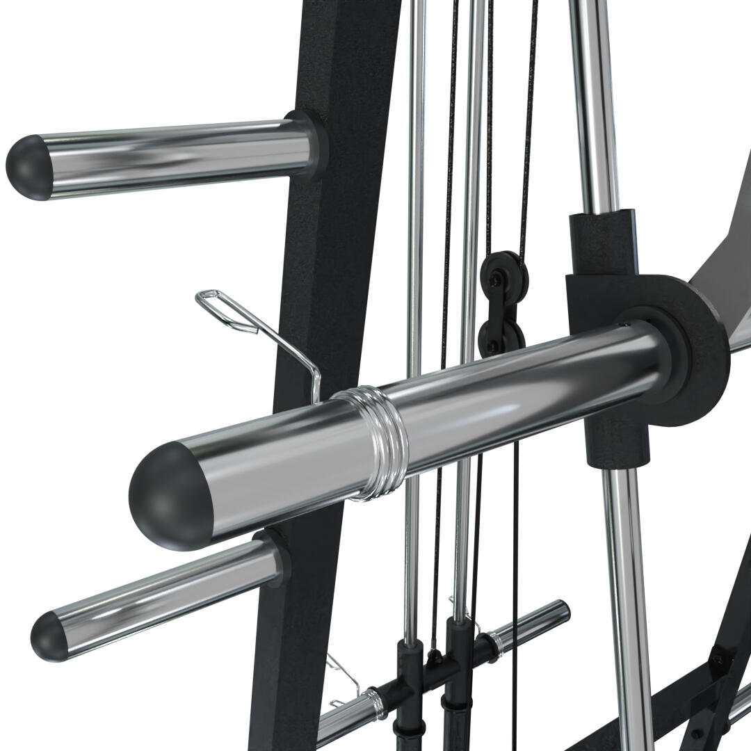 SM100 Smith Machine – Home Gym – inklusive Seilzugstation 4/7