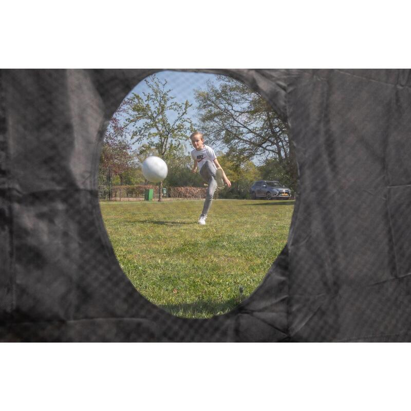 Soccer Goal Pro avec mur de but - But de football - 220 x 170 cm