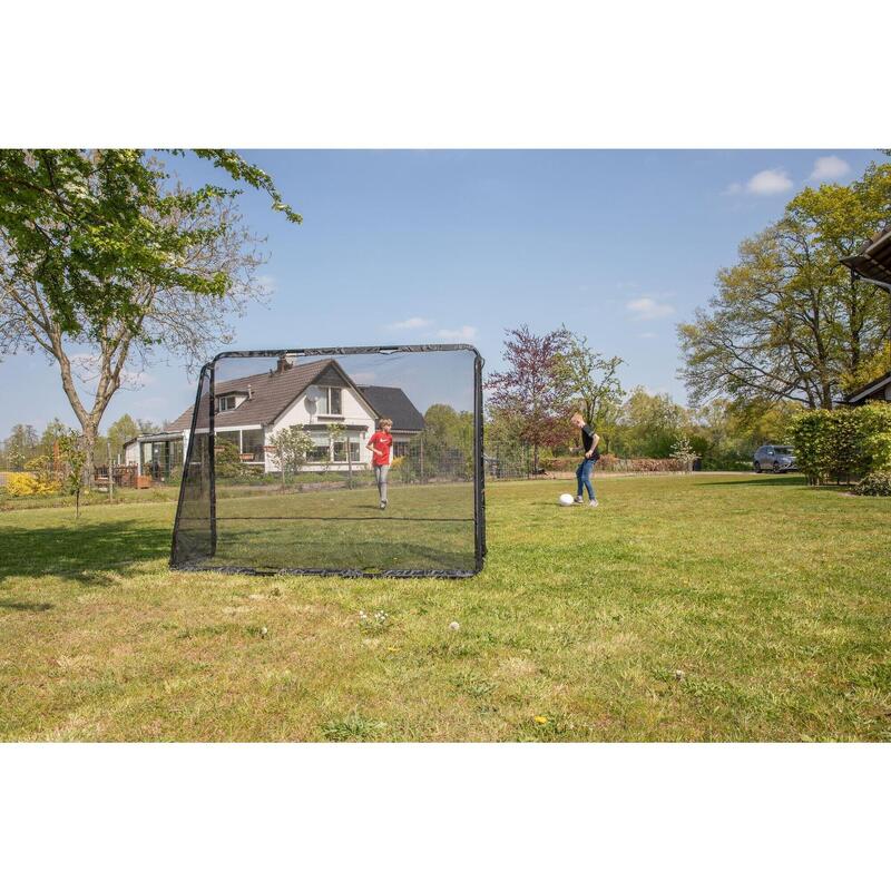 Soccer Goal Pro avec mur de but - But de football - 220 x 170 cm
