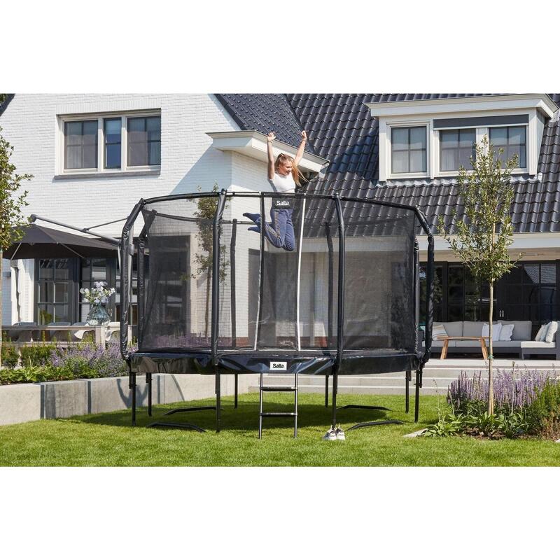 Trampoline - First Class - 366 cm - Rond Zwart