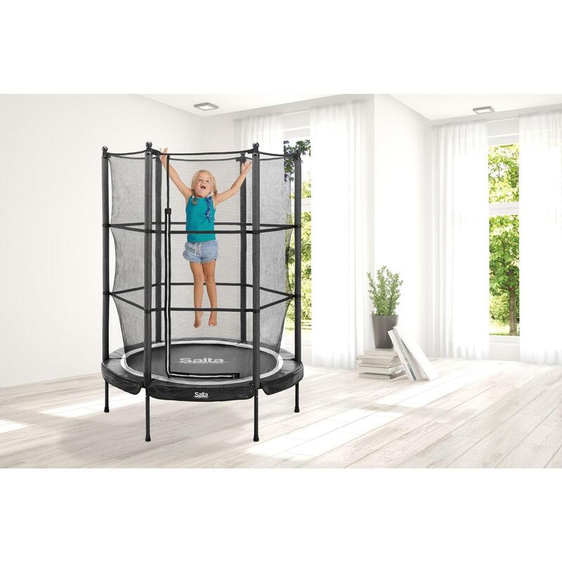 Trampoline Junior - 140 cm - Rond Noir