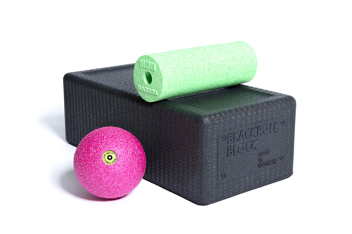 BLACKROLL® BLOCK SET Zwart, Groen, Roze 6/6