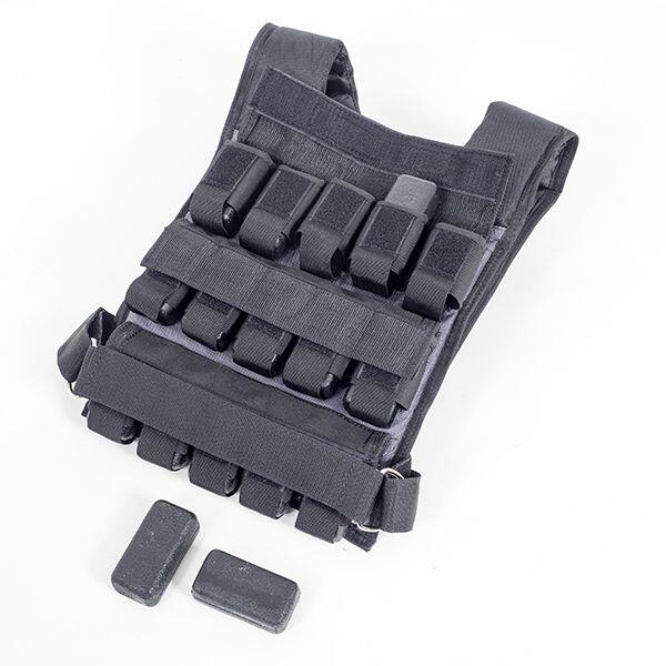 Gewichtsvest - 30 kg - Zwart 5/7