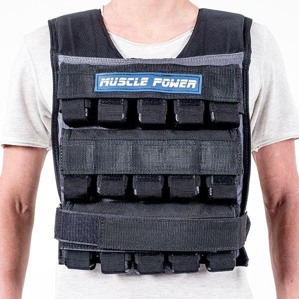 Gewichtsvest - 30 kg - Zwart 6/7
