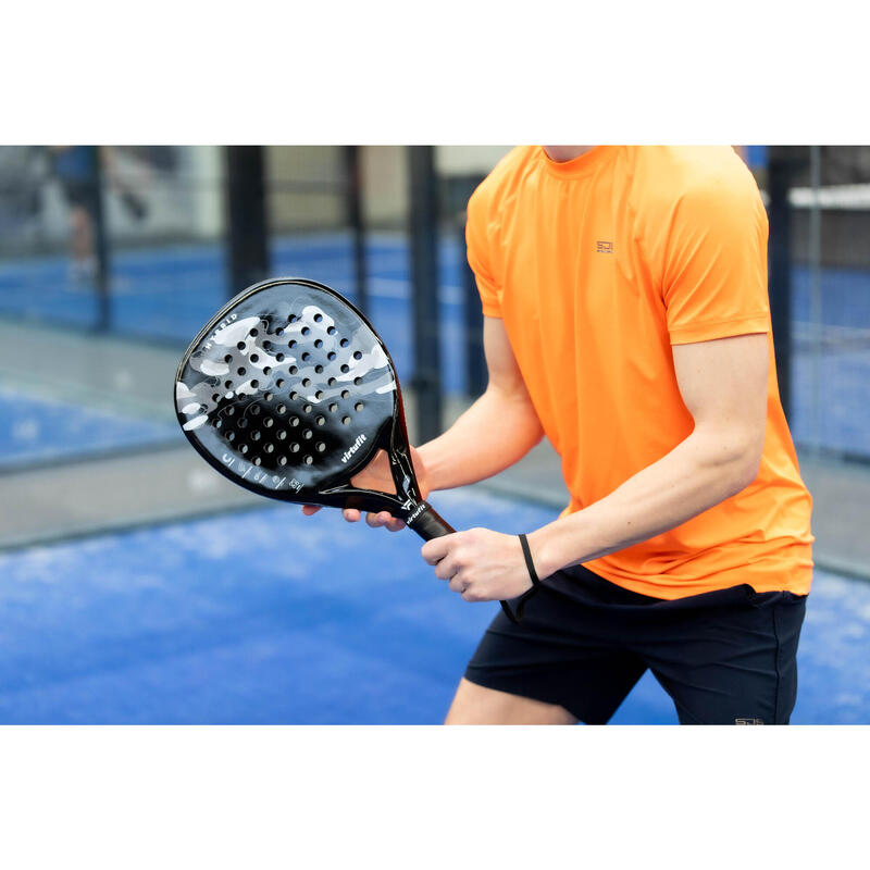 Hybrid Padel Racket - Zwart/Grijs