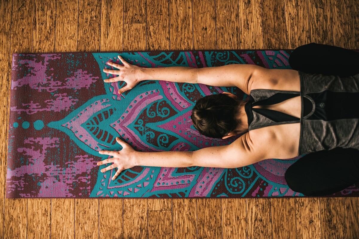 Reversible Yoga Mat - 6 mm - Be Free 5/7