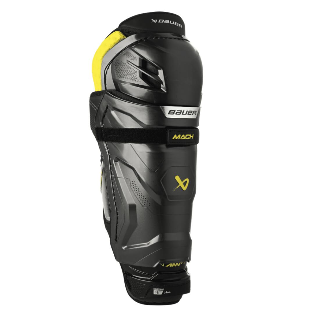 BAUER Chrániče holení na hokej BAUER S23 SUPREME MACH SHIN GUARD-SR