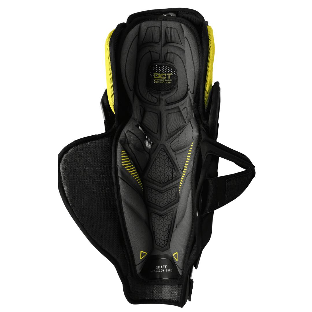 Chrániče holení na hokej BAUER S23 SUPREME MACH SHIN GUARD-SR 5/5