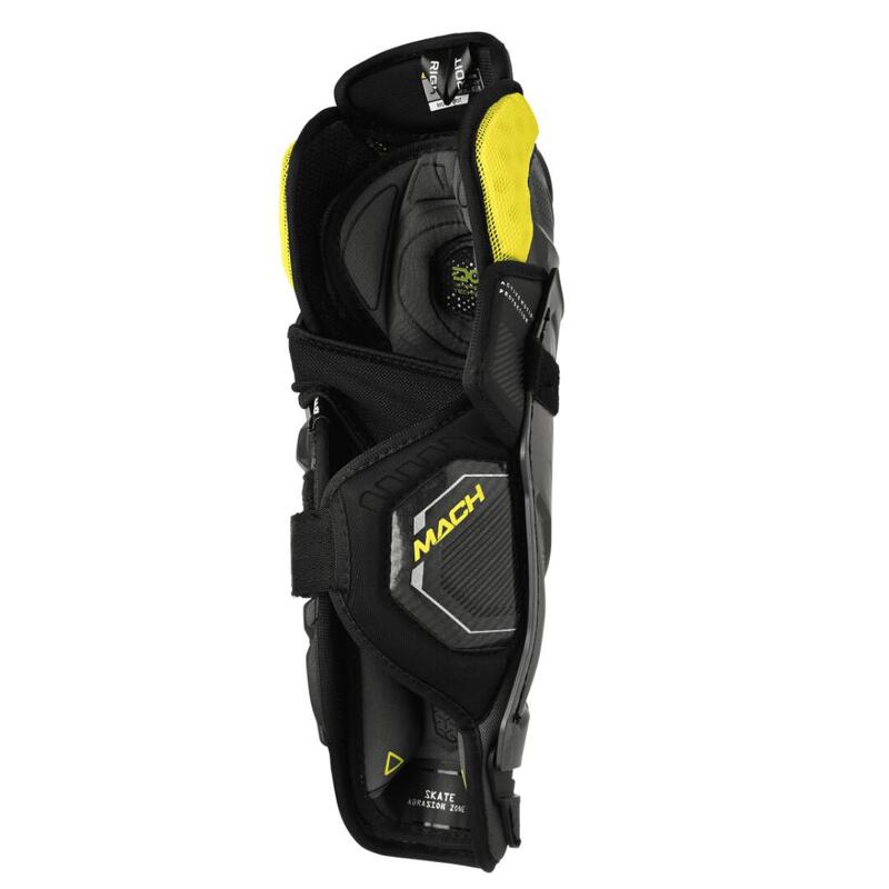 Chrániče holení na hokej BAUER S23 SUPREME MACH SHIN GUARD-JR