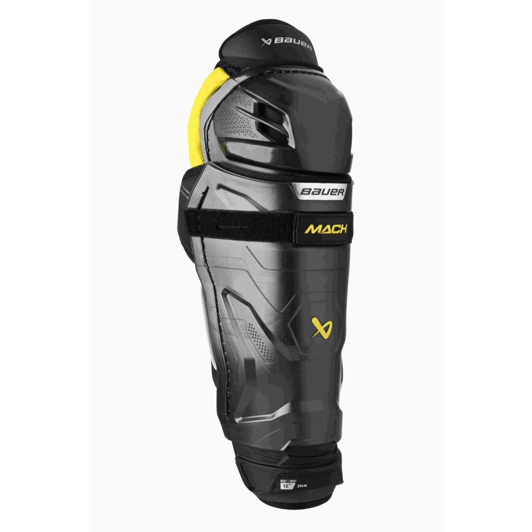BAUER Chrániče holení na hokej BAUER S23 SUPREME MACH SHIN GUARD-JR
