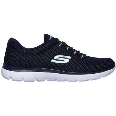 Zapatillas Skechers Summits-quick Lapse, Azul, Mujer