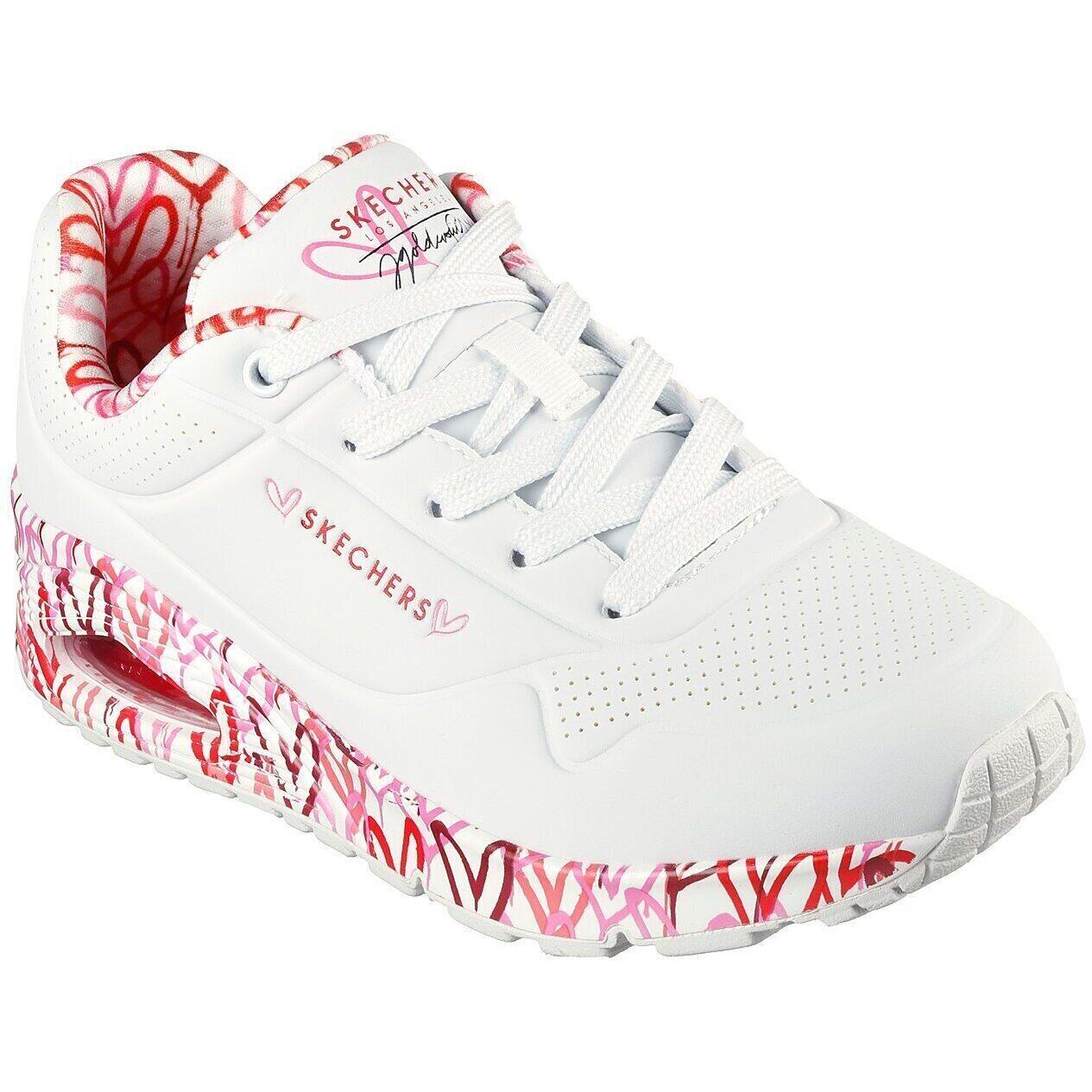 Baskets Skechers Uno - Loving Love, Rose, Femmes 3/5