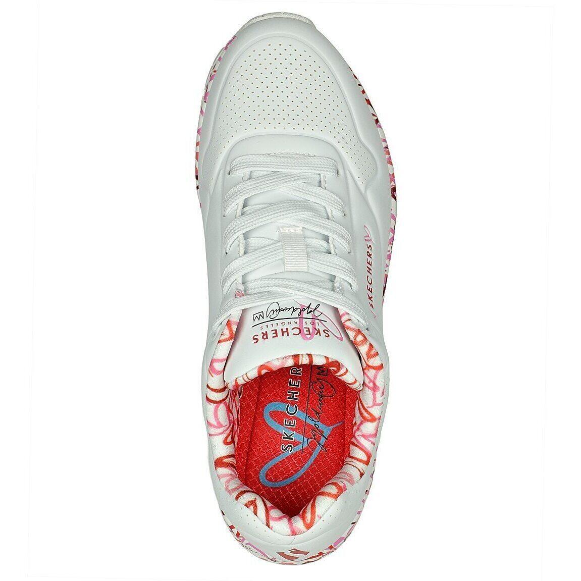 Baskets Skechers Uno - Loving Love, Rose, Femmes 2/5