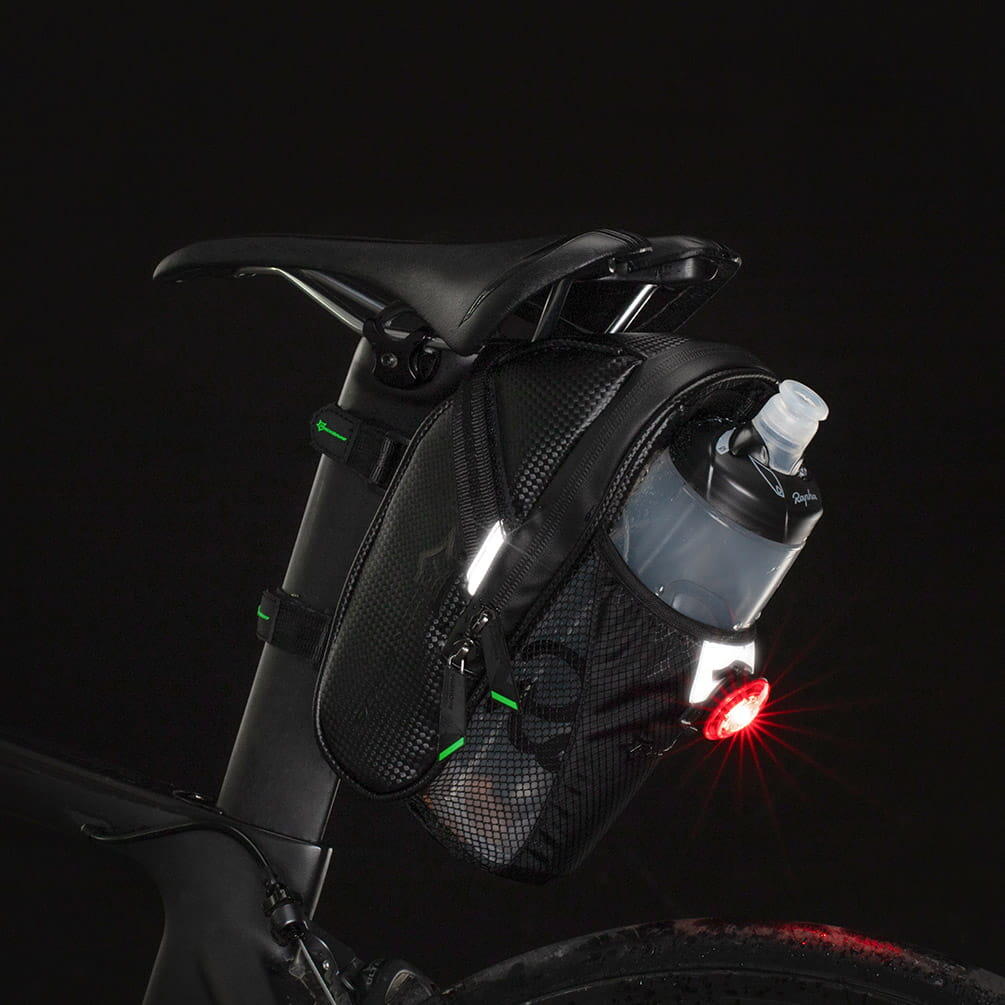 ROCKBROS Sacoche de Selle Velo VTT Bicyclette Etanche Réfléchissant Noir 1.5L 5/7