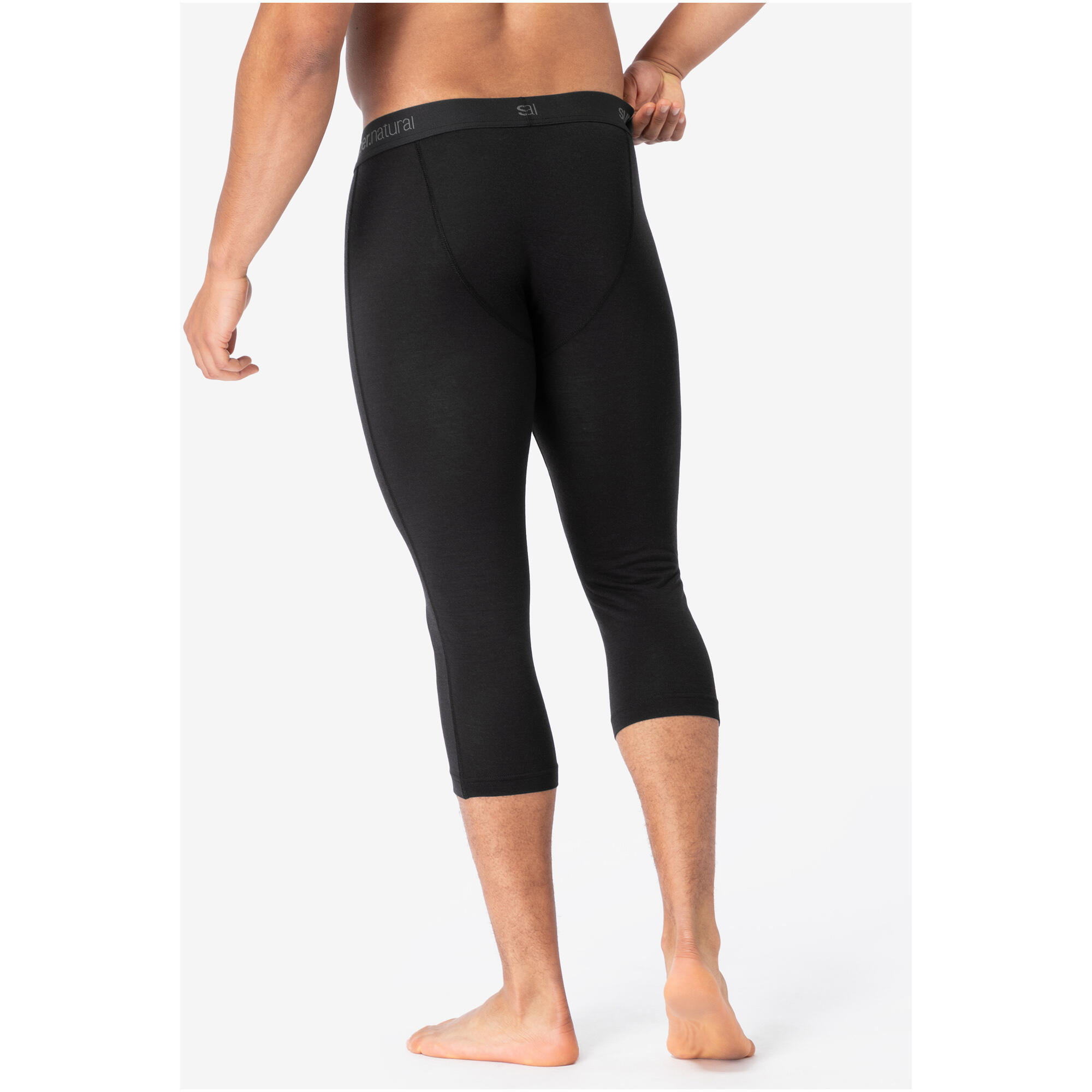 Spodnie termoaktywne 3/4 męskie SUPER.NATURAL Tundra 175 Short Tight 3/4 2/6