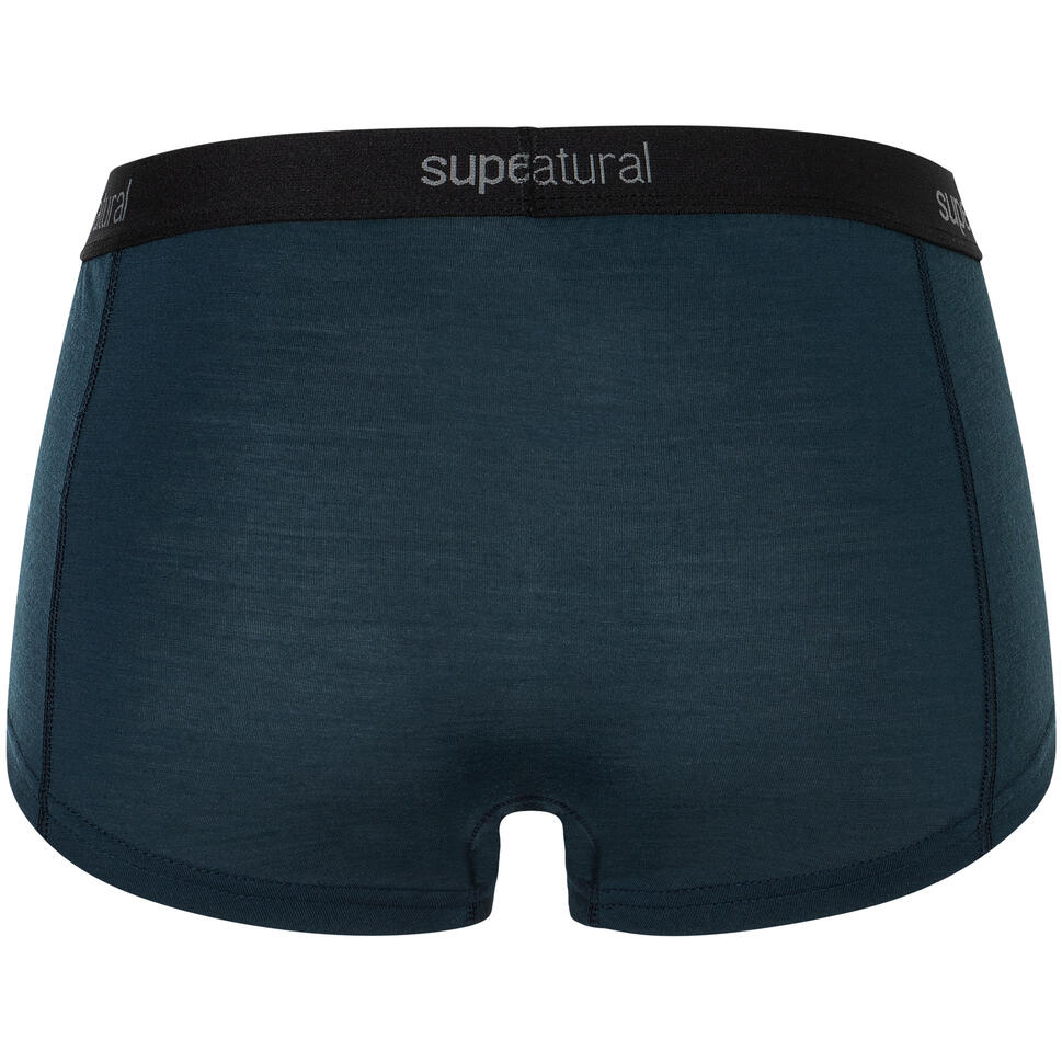 Bokserki termoaktywne damskie SUPER.NATURAL Tundra 175 Boyfriend Hipster