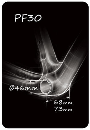 Suport rowerowy TOKEN PF30PR Rama PF30 (46mm) Korba SRAM GXP (24/22)