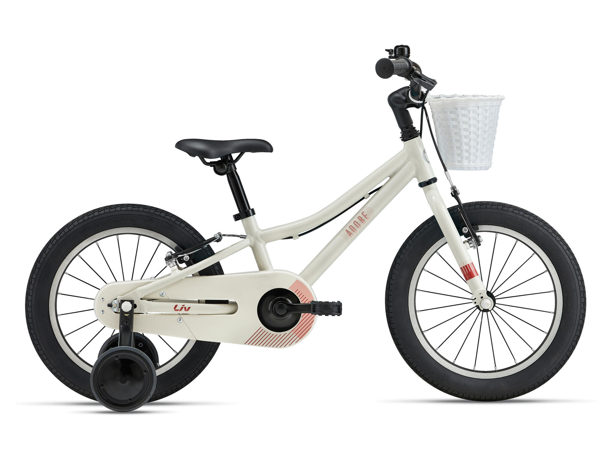 Installed LIV ADORE F W 16 KID BIKE 16 WHITE