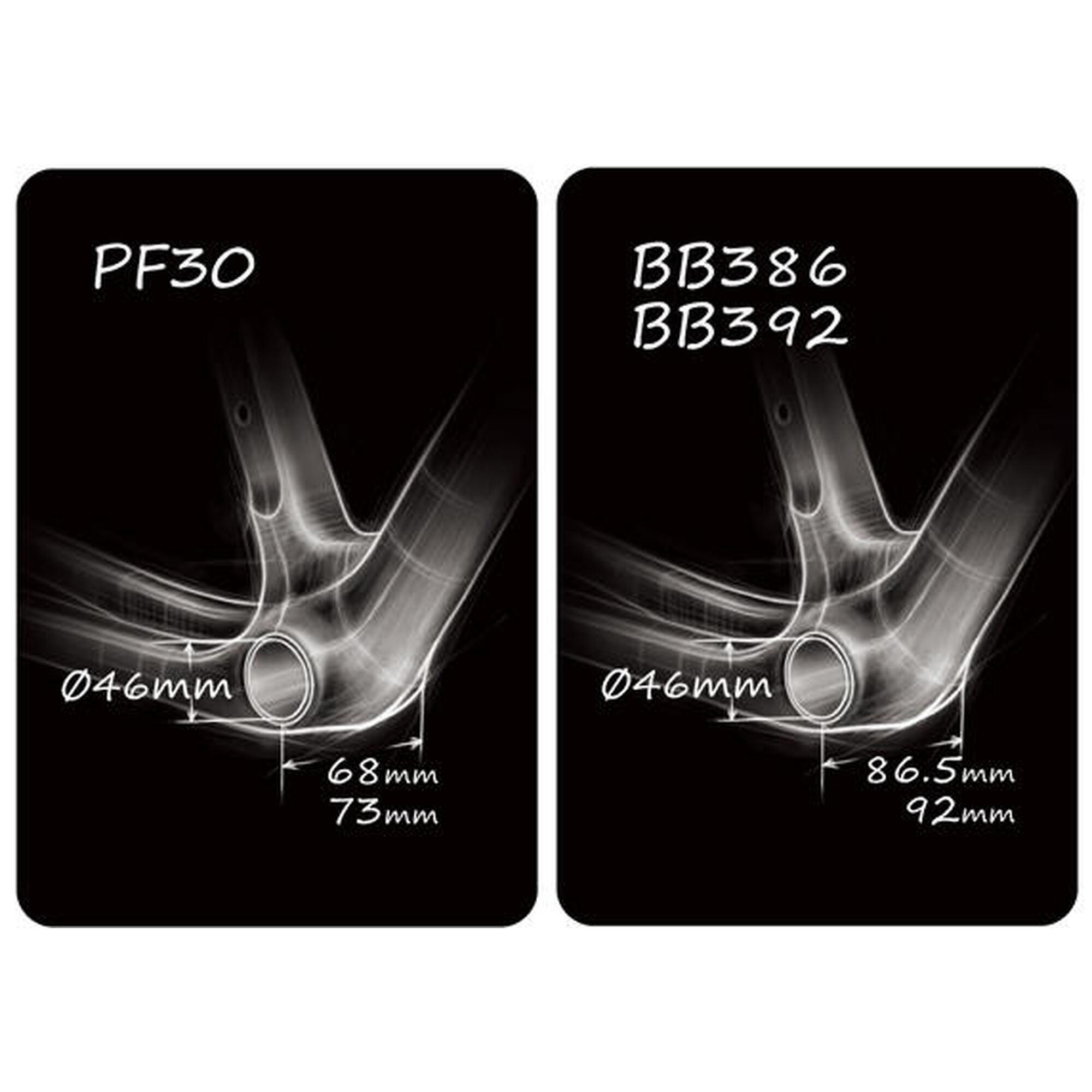 Suport rowerowy TOKEN PF30P  Rama PF30  (46mm) Korba  BB30 (30mm)