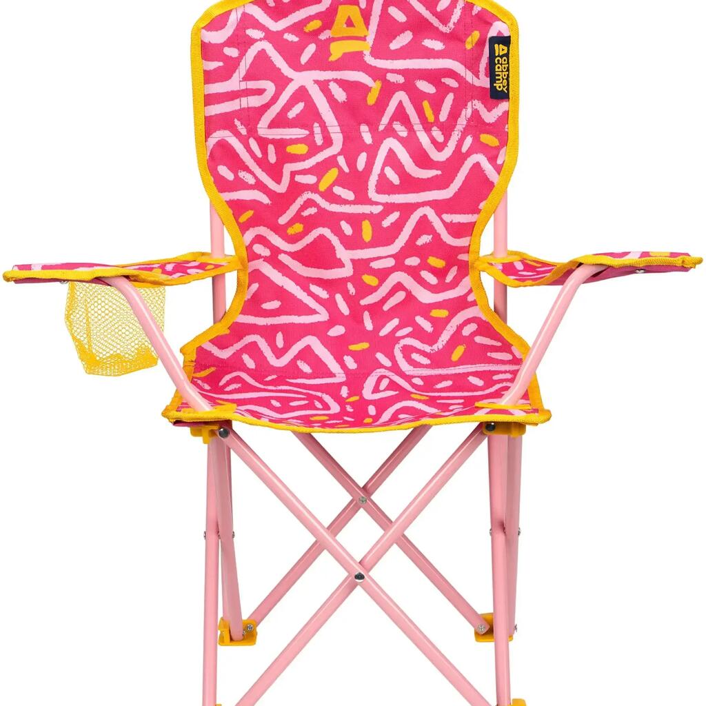 Children's folding chair - Camping chair - Pink