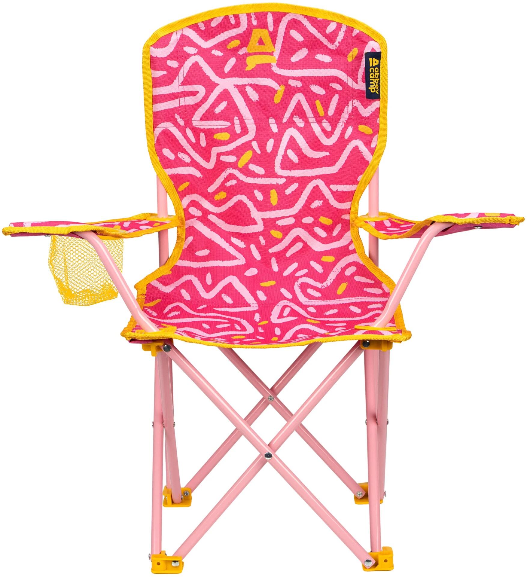 Chaise pliante pour enfants - Chaise de camping - Rose 2/5