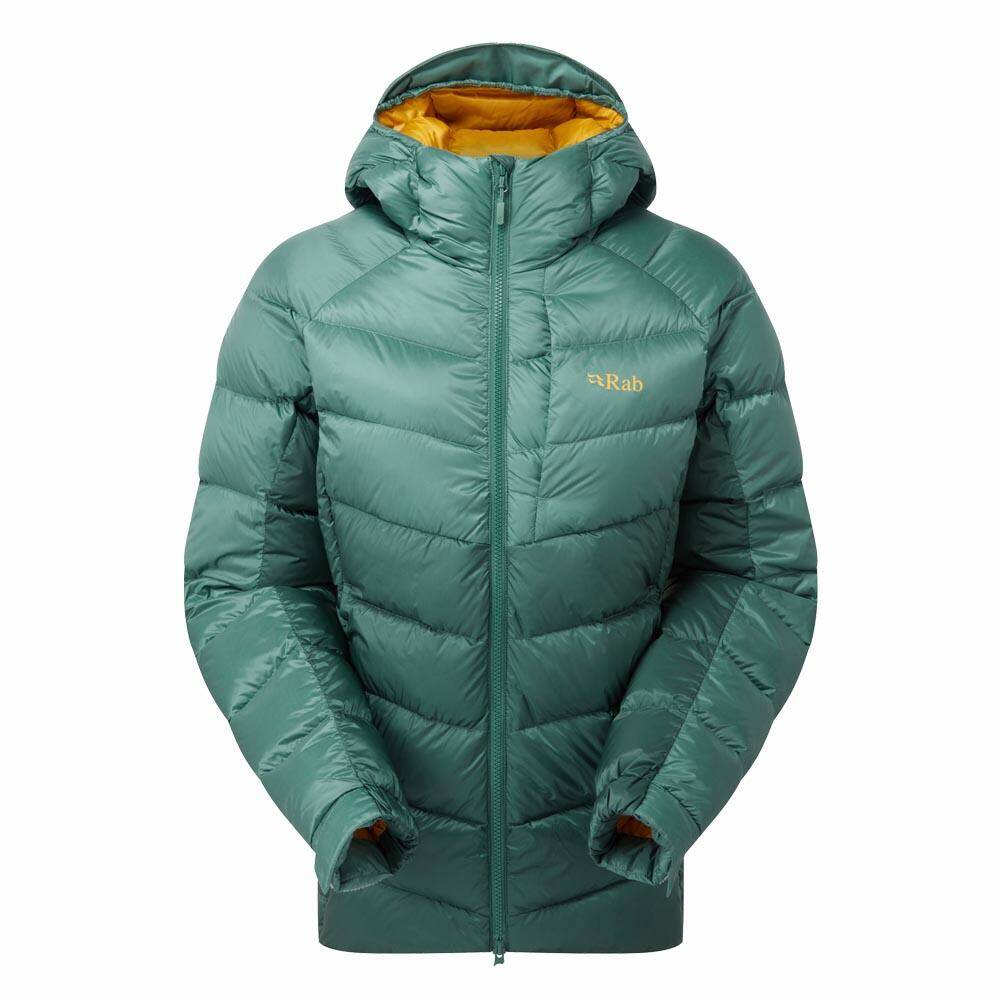 Rab Glaceon Pro Jacket Wmns Green Slate Size 10