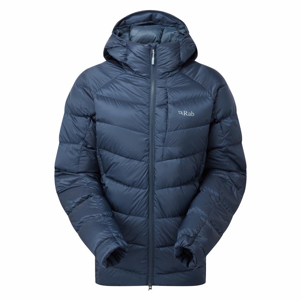 Rab Glaceon Pro Jacket Wmns Tempest Blue Size 12