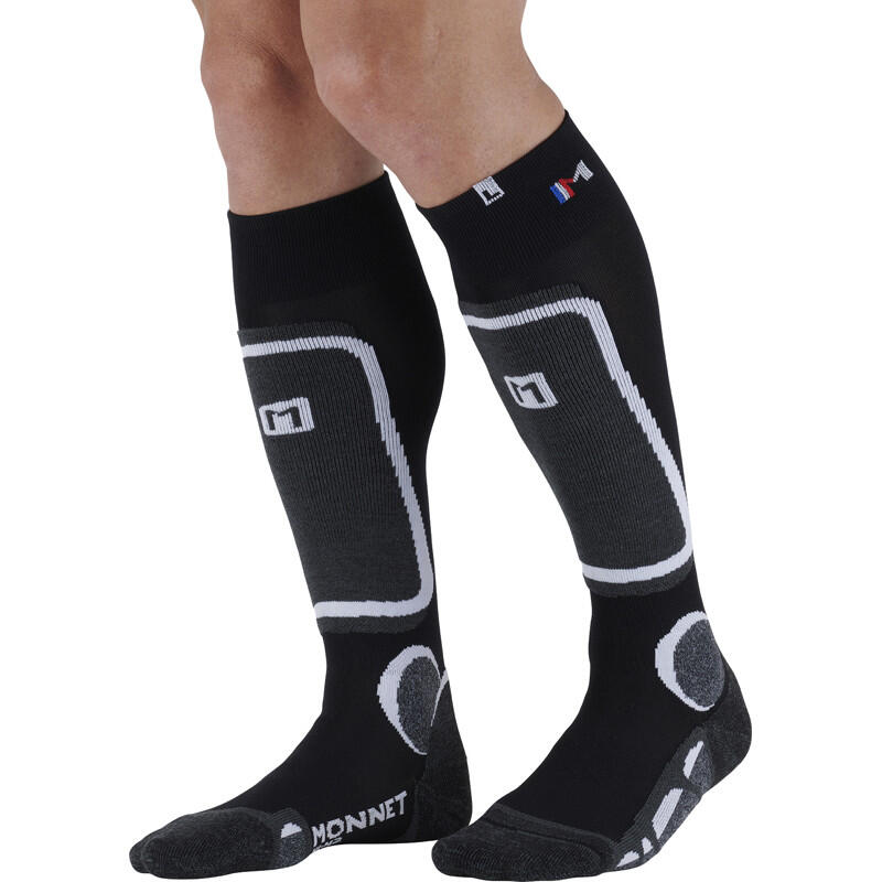 Monnet - Mi-bas Backside+ - Chaussettes - Gris - Decathlon