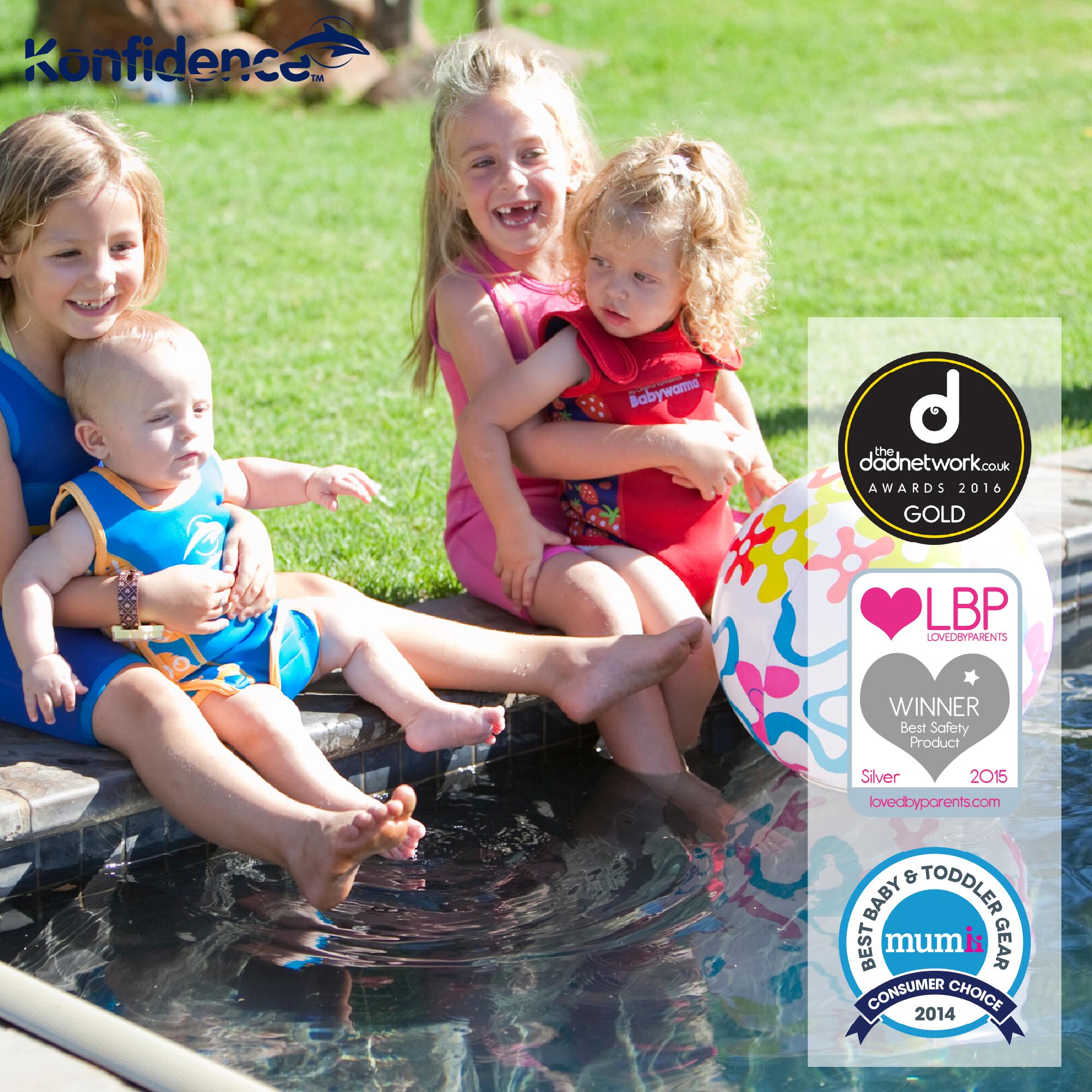Konfidence Splashy™ Babywarma™ 3/6